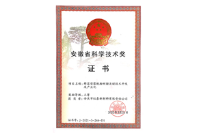 省科技进步奖三等奖